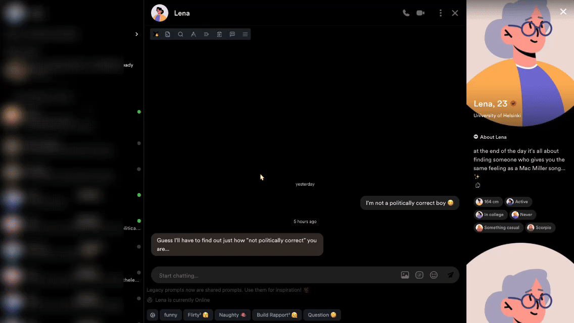 Botly Prompt demo